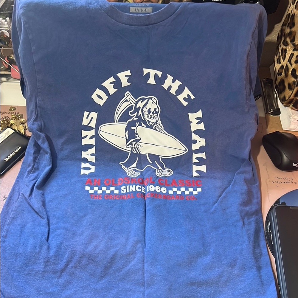 Vans Blue Graphic T-Shirt